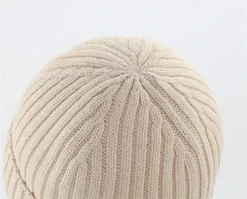 Connectyle Fleece Lined Cuffed Beanie Hat for Men Women Knitted Winter Wool Beanies Skull Cap Warm Watch Hat - 3