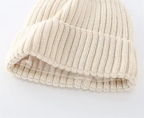 Connectyle Fleece Lined Cuffed Beanie Hat for Men Women Knitted Winter Wool Beanies Skull Cap Warm Watch Hat - 4