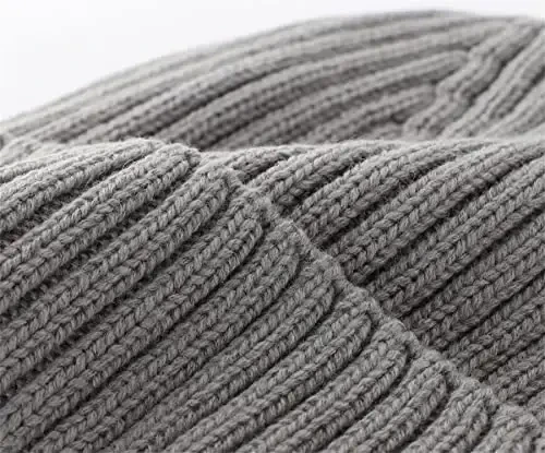 Connectyle Fleece Lined Cuffed Beanie Hat for Men Women Knitted Winter Wool Beanies Skull Cap Warm Watch Hat - 5