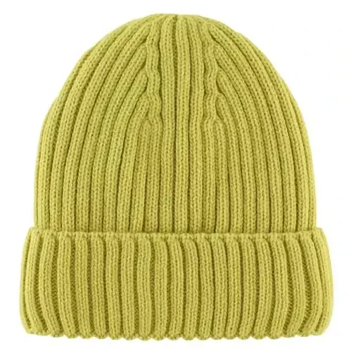 Connectyle Fleece Lined Cuffed Beanie Hat for Men Women Knitted Winter Wool Beanies Skull Cap Warm Watch Hat - 2