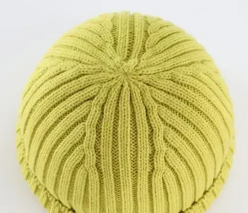 Connectyle Fleece Lined Cuffed Beanie Hat for Men Women Knitted Winter Wool Beanies Skull Cap Warm Watch Hat - 5