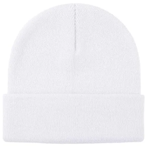 Glooarm Beanie for Men Women Knit Winter Hats Beanies Warm Slouchy Unisex Cuffed Beanies Skull Caps - 1