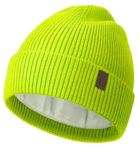 Wmcaps Winter Beanie for Men Women, Fleece Lined Beanie Soft Warm Knit Hat Ski Stocking Cuffed Cap - 1