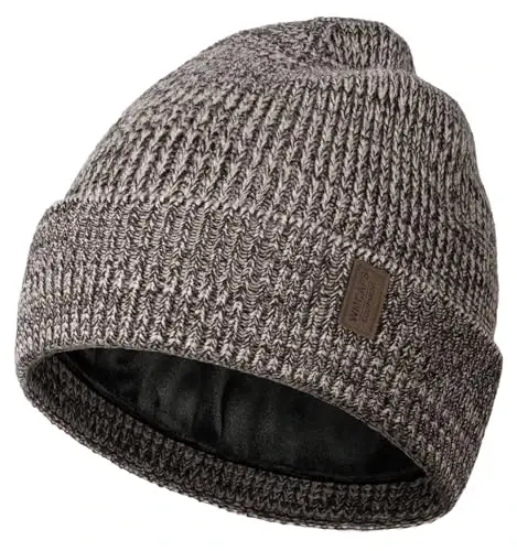 Wmcaps Winter Beanie for Men Women, Fleece Lined Beanie Soft Warm Knit Hat Ski Stocking Cuffed Cap - 2