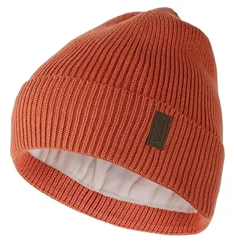Wmcaps Winter Beanie for Men Women, Fleece Lined Beanie Soft Warm Knit Hat Ski Stocking Cuffed Cap - WMCAPS