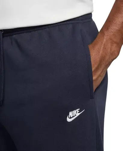 Men's Club Brushed Fleece Open Hem Pants - Blue - 2