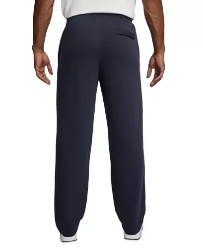 Men's Club Brushed Fleece Open Hem Pants - Blue - 3