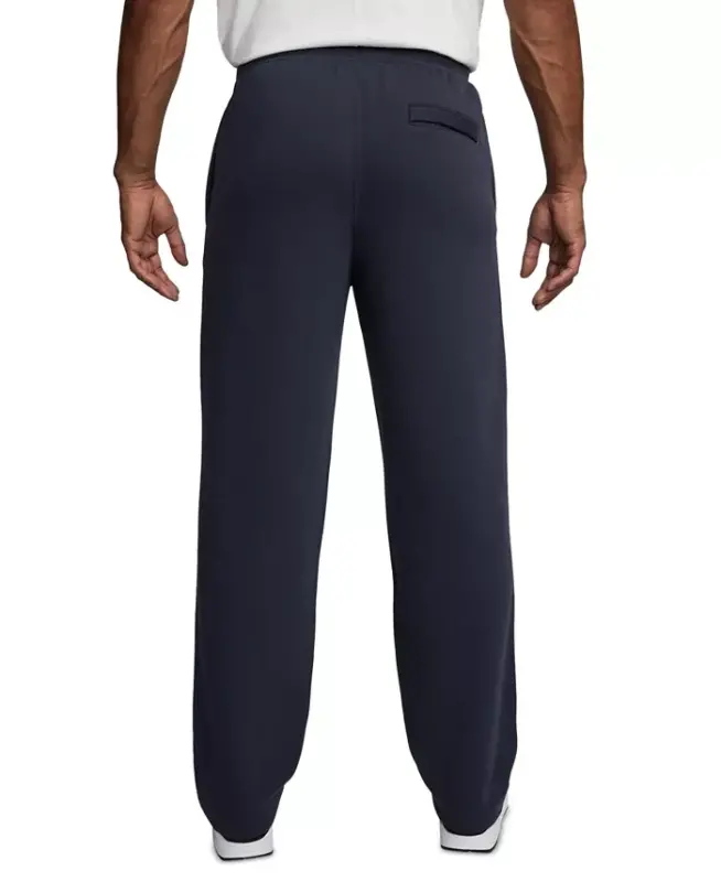 Men's Club Brushed Fleece Open Hem Pants - Blue - 3