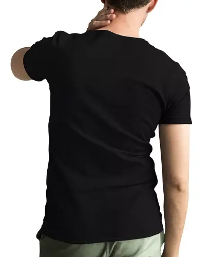 Men's NASA Artemis Logo Premium Blend Word Art T-shirt-Black - LA POP ART (1)