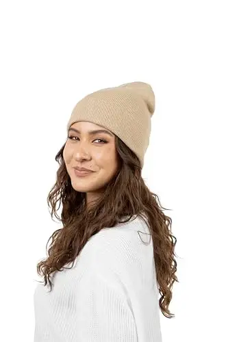 12 Pack Winter Beanie Hats for Men Women, Warm Cozy Knitted Cuffed Skull Cap, Wholesale - 6