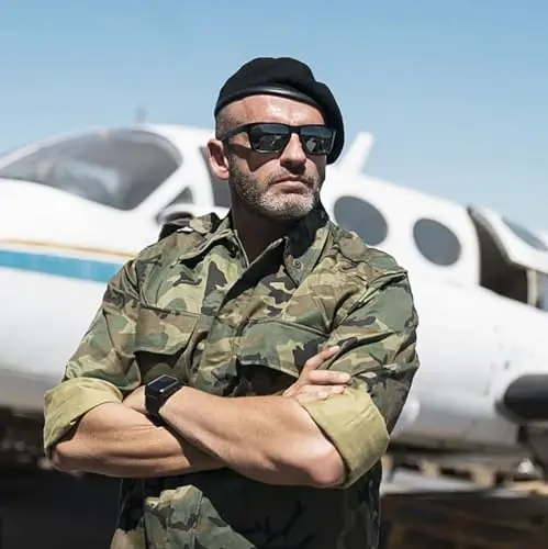 Gajaous British Military Berets for Men and Women,Wool and Leather Beret Hats,Multiple Colours Army Beret - 5