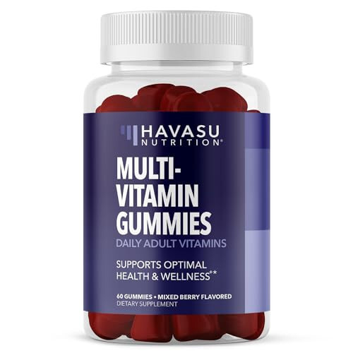 Erkekler ve Kadınlar İçin Multivitamin Sakızları - GLP-1 Beslenme Desteği ile Günlük Vitamin ve Mineraller - Optimal Sağlık İçin - Yetişkinler İçin Multivitamin Sakız - C, D ve Çinko Vitaminleri ile - 1 Aylık Tedarik - 1