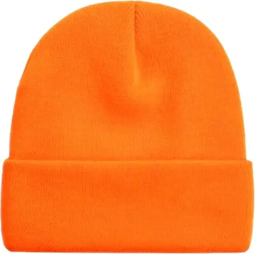 Rosoz Beanie for Men Women Cuffed Knit Hat Winter Beanies Skull Cap Unisex - ROSOZ
