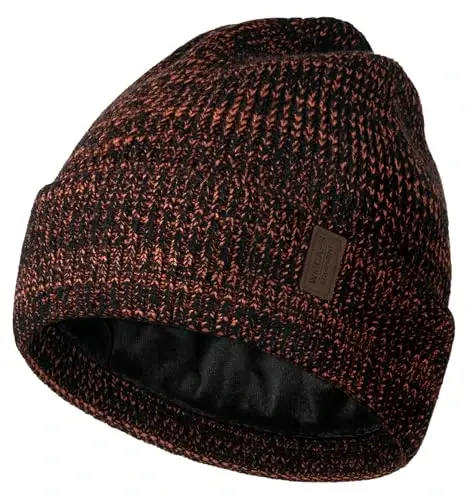 Wmcaps Winter Beanie for Men Women, Fleece Lined Beanie Soft Warm Knit Hat Ski Stocking Cuffed Cap - 1