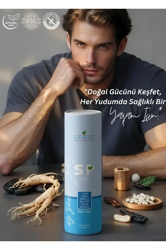 Erkeklere Özel Set | Ginseng-koenzim Q10-l Arjinin-keçiboynuzu-l-carnitine Ekstrakt- S.p. Macun 800g - 1