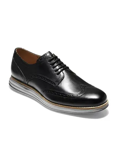 Men's Original Grand Wing Oxfords - Black/Ironstone - 1