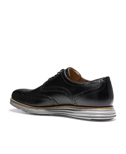 Men's Original Grand Wing Oxfords - Black/Ironstone - 3