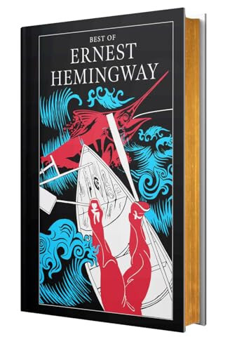 Ernest Hemingway: Collection of Novels : The Sun Also Rises Book 1-3 / For Whom the Bell Tolls / A Farewell to Arms 1-5 / The Old Man And The Sea(Leather-bound) - 1