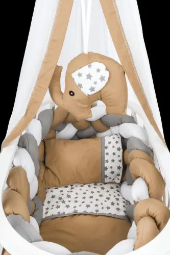 Ertak Sepet Beshik Yog'och Beshik To'qilgan Uyqu Seti Tabiiy Yog'och Beshik - TOMMYBABY (1)