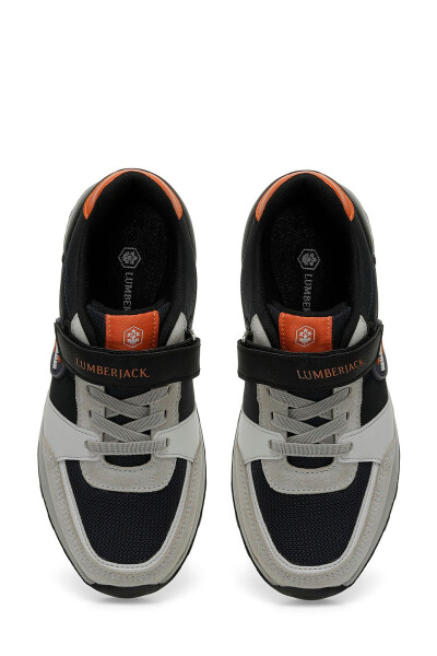 ERTE 4FX Black Boys' Sports Shoes - 4