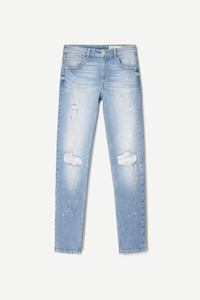 Distressed super skinny fit jean - 1