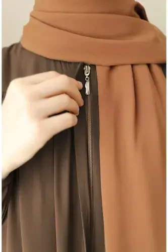 Esma Robalı Ferace Kahve-kahve - 5