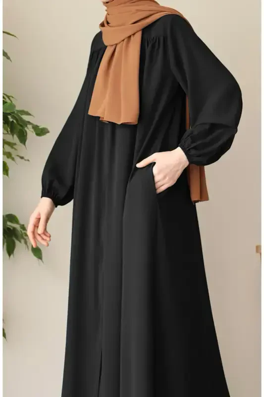 Esma Robed Ferace Black - 7
