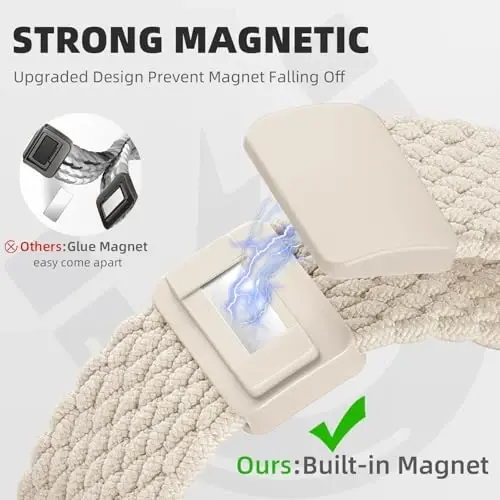 Stretchy Braided Solo Loop Compatible with Apple Watch Bands Women Men 40mm 41mm 44mm 45mm 46mm 38mm 42mm 49mm, Elastic Nylon Sport Strap for iWatch Series 10 9 8 7 6 5 4 3 2 1 SE Ultra - 2