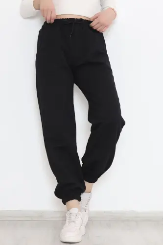 Eşofman Seti Paça Lastik Rahat Giyim Jogger-GRİ - 6