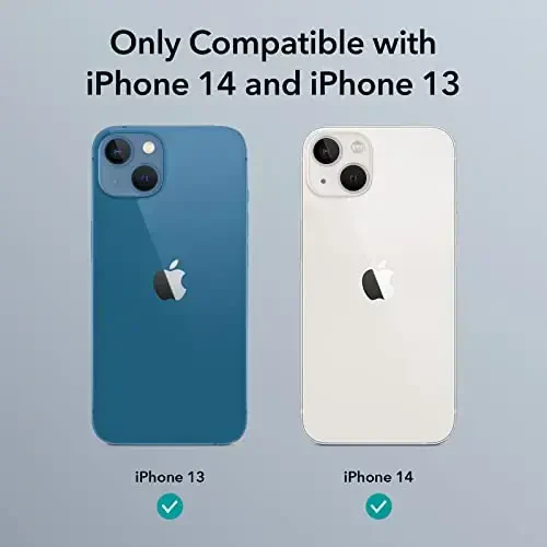 ESR для iPhone 14/13, MagSafe, военный класс защиты, амортизирующие углы, защита от царапин, акрил против пожелтения, тонкий, Air Armor, прозрачный - 2