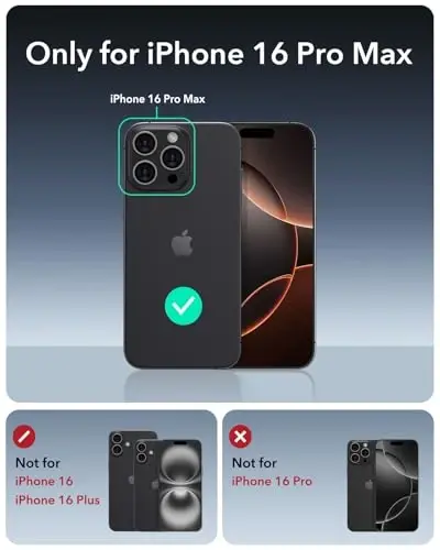 ESR для iPhone 16 Pro Max с подставкой Stash, управлением камерой, защита от падения с высоты 7 м, совместим с MagSafe, магнитная серия Cyber, золото - 3