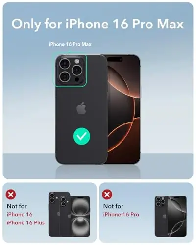 ESR для iPhone 16 Pro Max, силиконовый чехол с подставкой, совместимый с MagSafe, встроенная подставка для камеры, магнитный чехол для iPhone 16 Pro Max, Cloud Series, розовый - ESR (1)