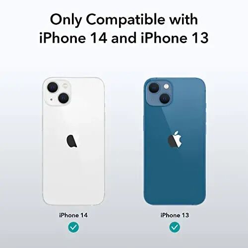 ESR for iPhone 14/13 Case, Stay Original, Transparent, Clear | Military-Grade Drop Protection, Slim, TPU material - ESR (1)