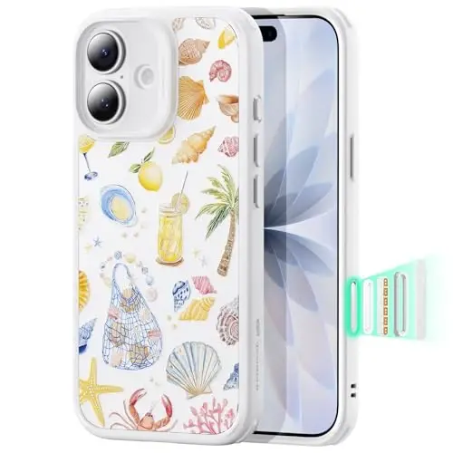 ESR for iPhone 17 Case for MagSafe, Camera Control, Cream White | Ultra Slim, 3X Military-Grade Drop Protection, Magnetic Phone Case, Impact Absorbing, Resists Scratches 