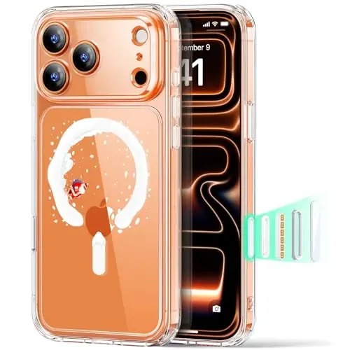 ESR for iPhone 17 Pro Case for MagSafe, Camera Control, Santa Skater | Ultra Slim, 3X Military-Grade Drop Protection, Magnetic Phone Case, Impact Absorbing, Resists Scratches 