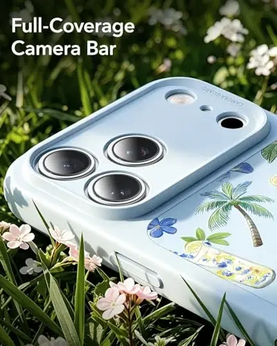 ESR for iPhone 17 Pro Max Case for MagSafe, Camera Control, Light Blue | Ultra Slim, 3X Military-Grade Drop Protection, Magnetic Phone Case, Impact Absorbing, Resists Scratches - 4