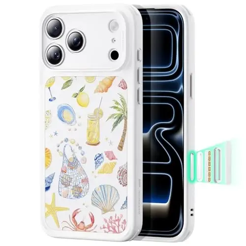 ESR for iPhone 17 Pro Max Case for MagSafe, Camera Control, Cream White | Ultra Slim, 3X Military-Grade Drop Protection, Magnetic Phone Case, Impact Absorbing, Resists Scratches 