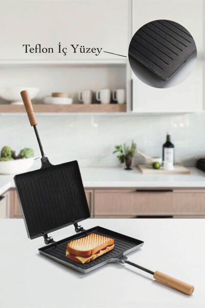 Esra Non-Stick Stovetop Handheld Toaster - PORSIMA