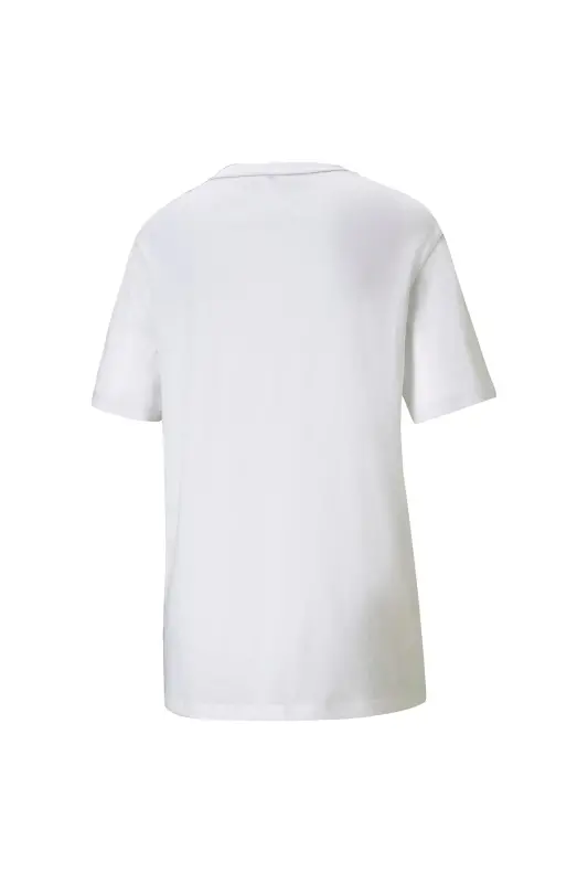 Ess Logo Boyfriend Tee Женская белая футболка - 586868-02-Белый - 2