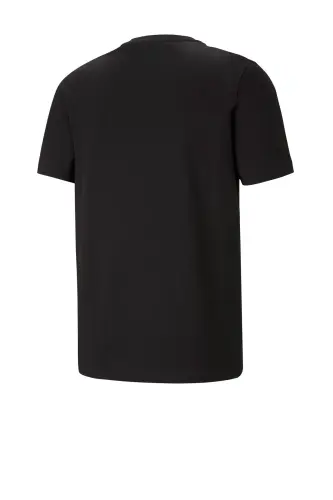 Ess Logo Tee Erkek Tshirt - Bisiklet - Siyah - 3