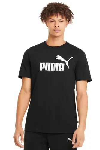 Ess Logo Tee Erkek Tshirt - Bisiklet - Siyah - 4