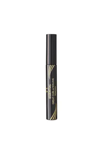 Essential Great Curl & Volume Mascara Kıvırma Etkili Hacim Veren Maskara 9 ml - GOLDEN ROSE (1)