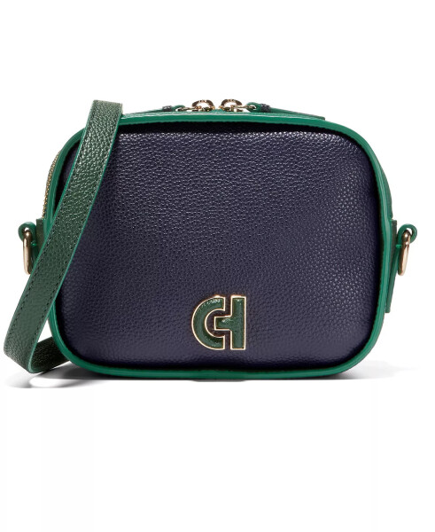 Essential Crossbody Leather Camera Bag Evening Blue, Scarab, Aventurine - 1