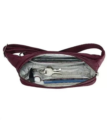 Essentials Anti-Theft Slim Belt Bag - Black - 27