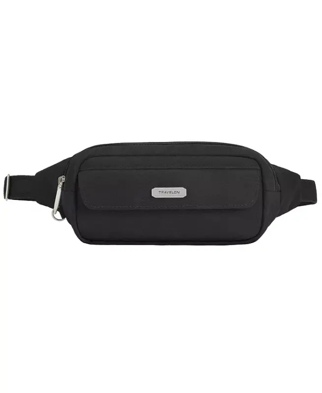 Essentials Anti-Theft Slim Belt Bag-Black - TRAVELON