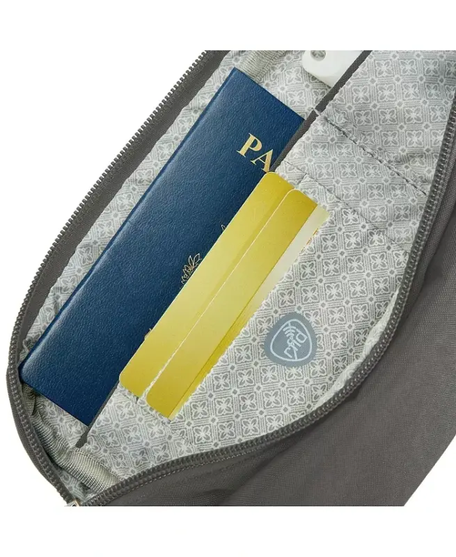 Essentials Anti-Theft Slim Belt Bag-Smoke - 3