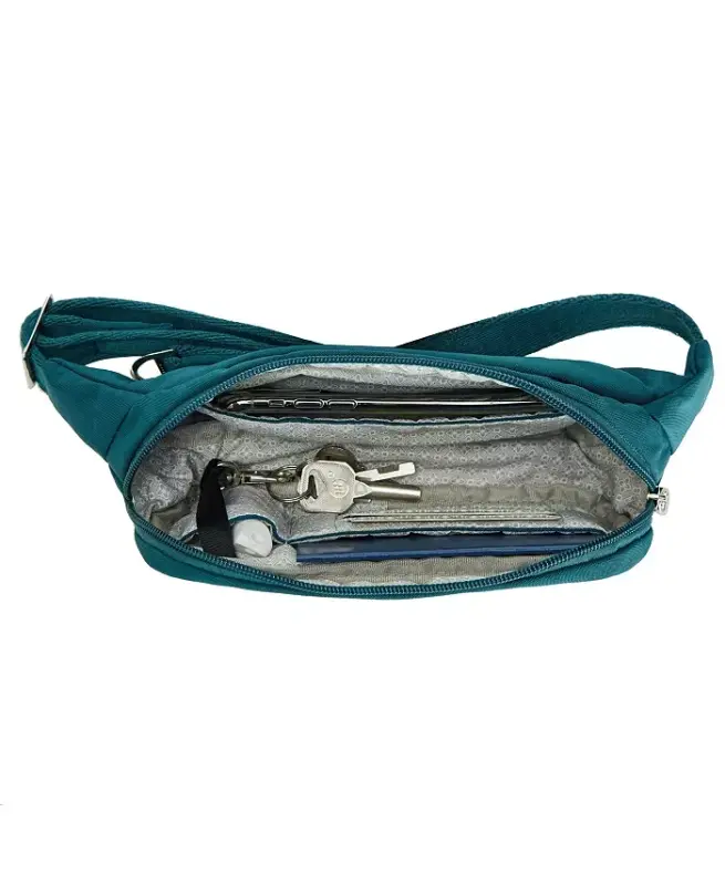 Essentials Anti-Theft Slim Belt Bag-Smoke - 35