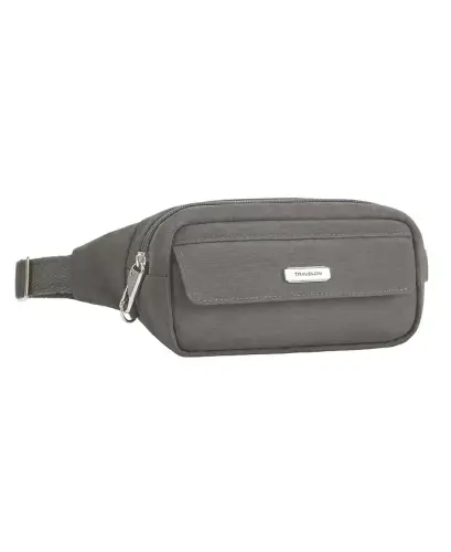 Essentials Anti-Theft Slim Belt Bag-Smoke - TRAVELON (1)