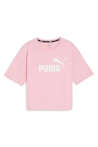 Essentials Ayollar uchun Pushti Har kuni kiyiladigan Uslubli Futbolka - 1