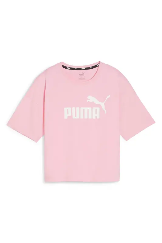 Essentials Ayollar uchun Pushti Har kuni kiyiladigan Uslubli Futbolka - PUMA